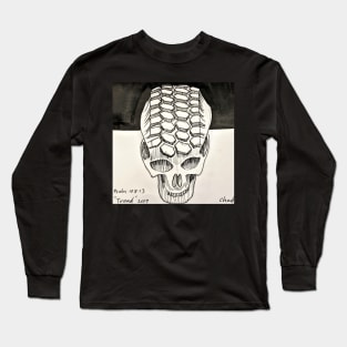 Tread for inktober 2019 by Chad Brown Long Sleeve T-Shirt